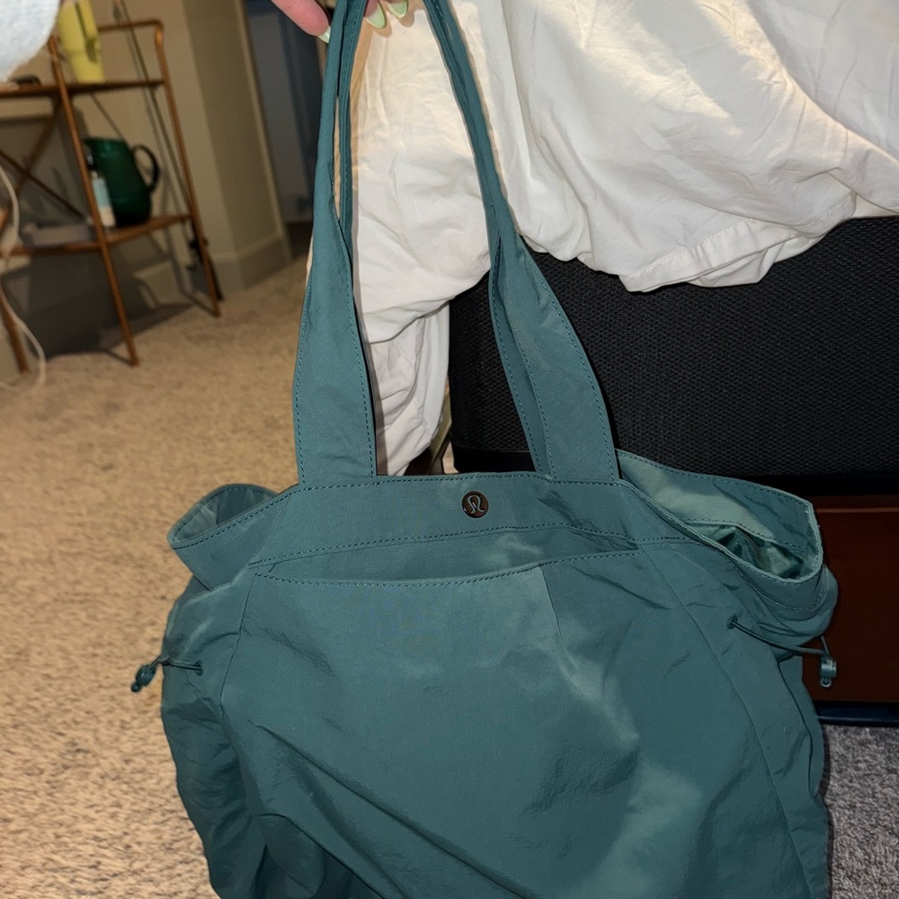 Lululemon Teal Tote Bag